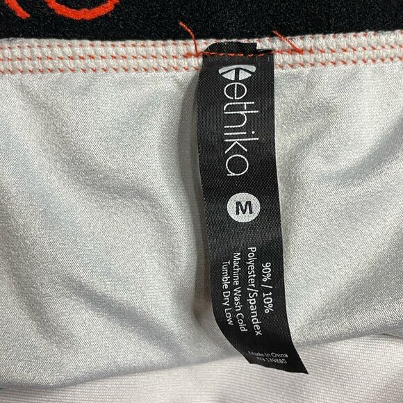 Ethika Sports Bra Size Medium Orange And Turquoise - Picture 2 of 2